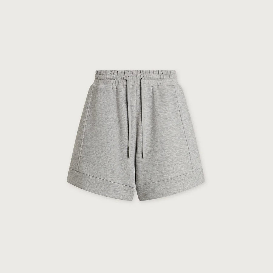 Atrium High-Rise Short 4.5" - Light Grey Marl