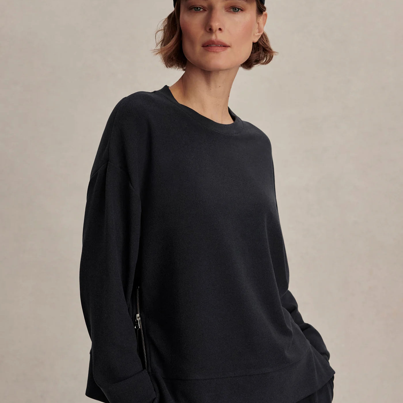 Horton Side Zip Sweat