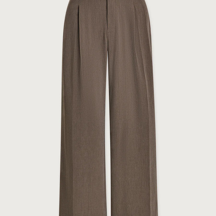 Alysha Wide Leg 32'- Pine Bark Stripe