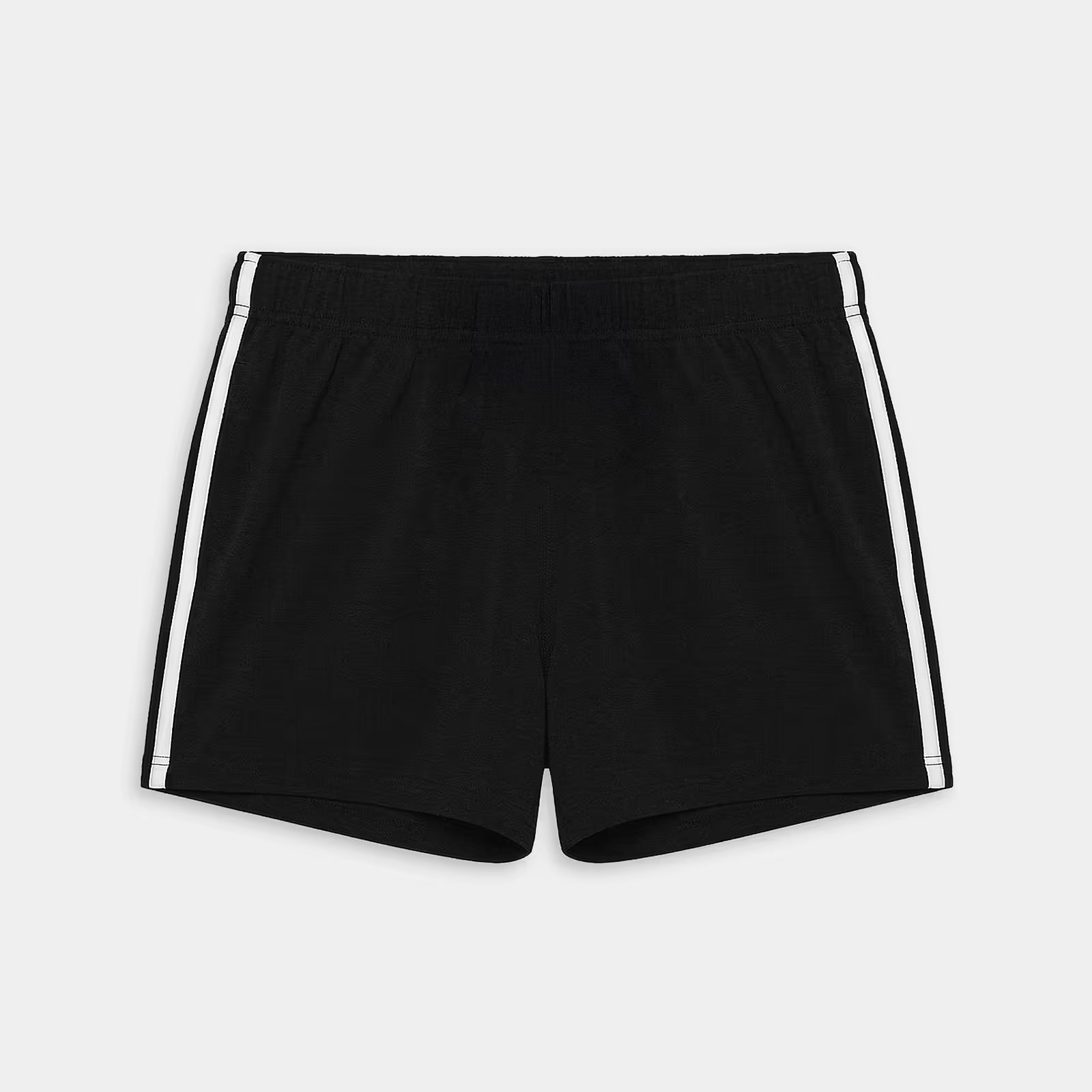 Ella Airweight Track Short- Black/White
