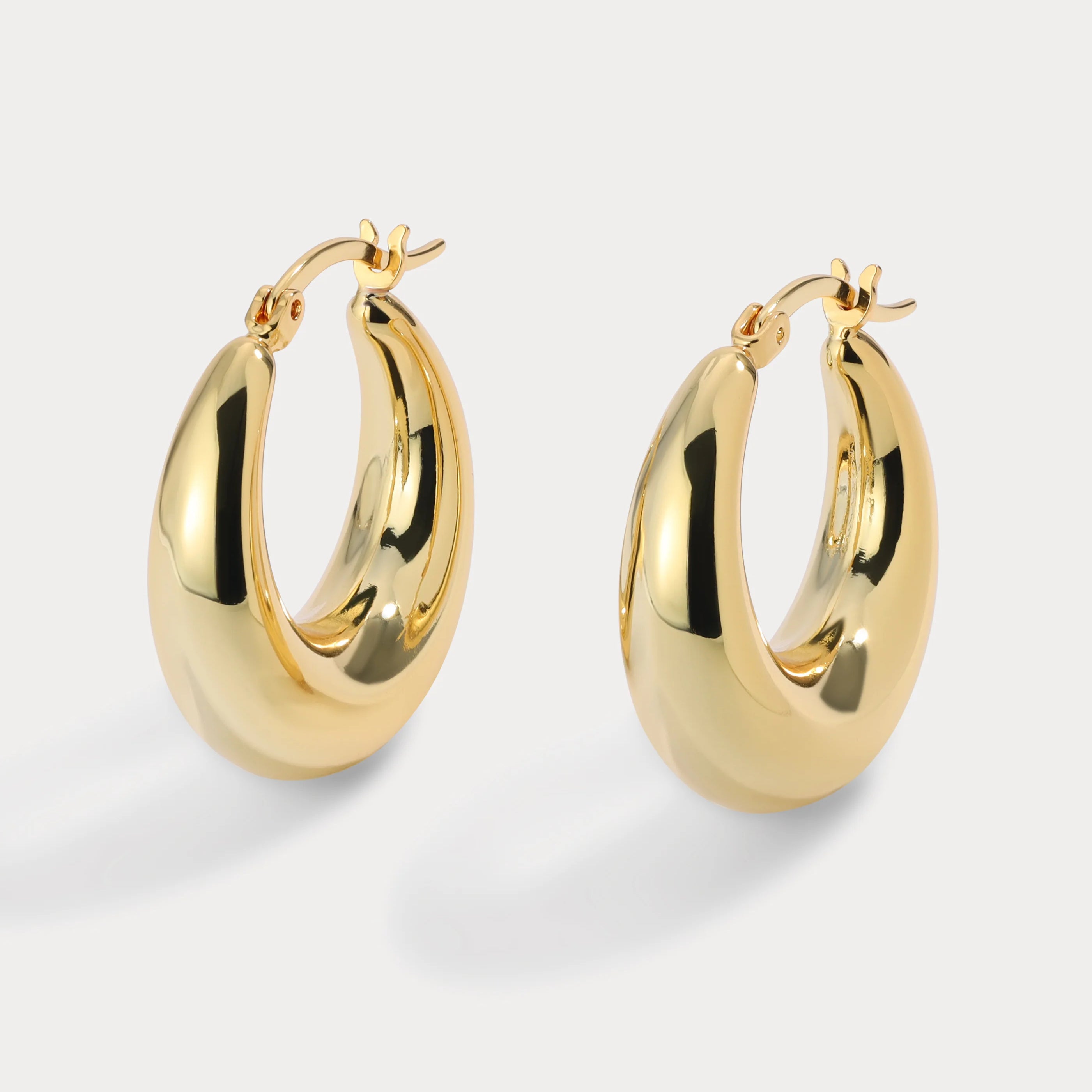 Small Becca Hoops- Gold