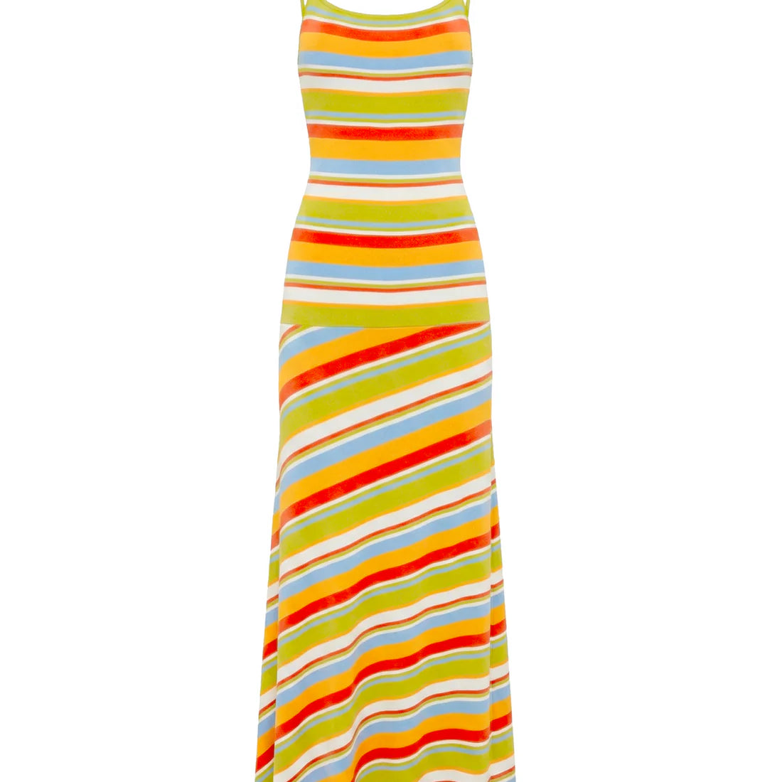 The Lottie Dress- St. Barths Stripe