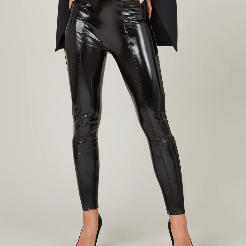 Spanx Faux Patent Leather Leggings