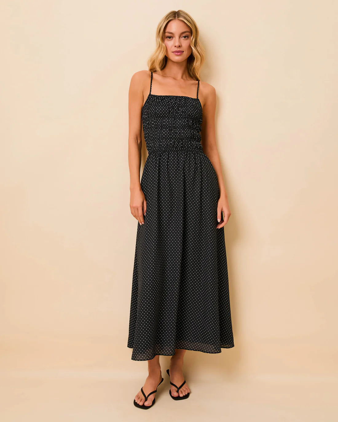 Solid & Striped The Delta Dress - Noir Solid & Striped The Delta Dress - Noir