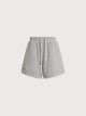Atrium High-Rise Short 4.5" - Light Grey Marl