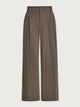 Alysha Wide Leg 32'- Pine Bark Stripe