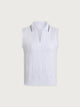 Marit Seamless Polo- White