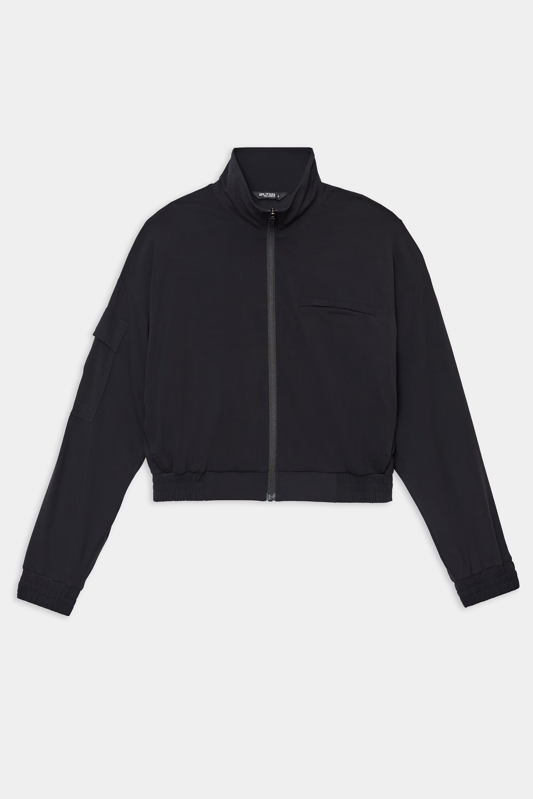 Peaches Airweight Cargo Jacket- Black