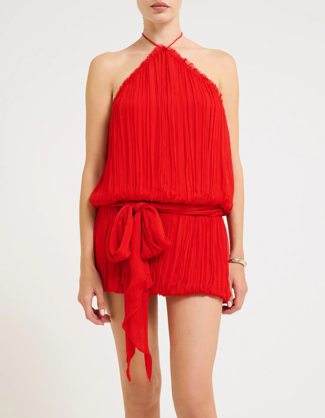 Caliente Mini Dress- Cayenne