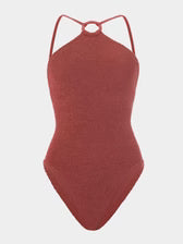 Jasmine Swim- Metallic Rosewood