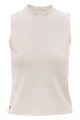 Forest Essential Sleeveless Top- Marshmellow