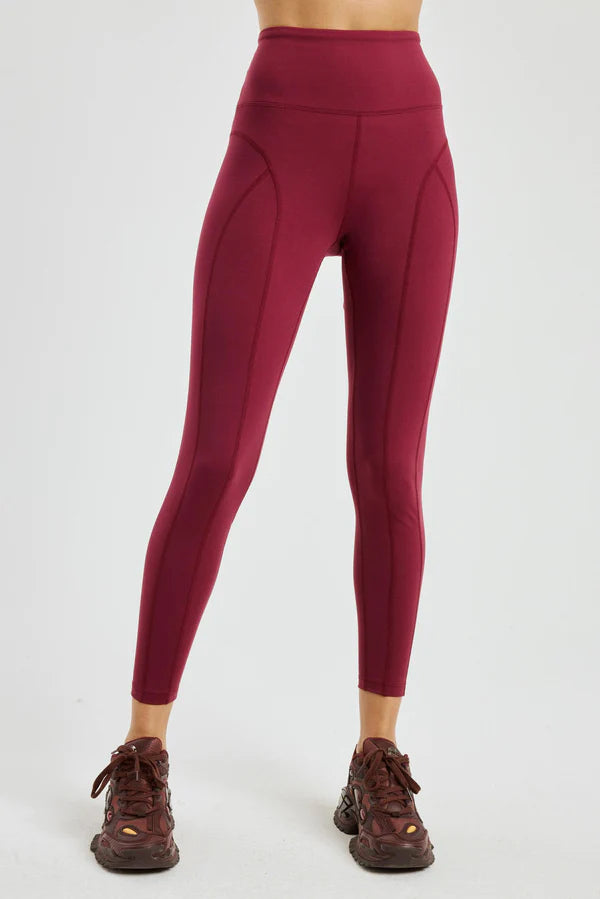 Ribbed Leggings-Brown only $25.28 Lusso CA