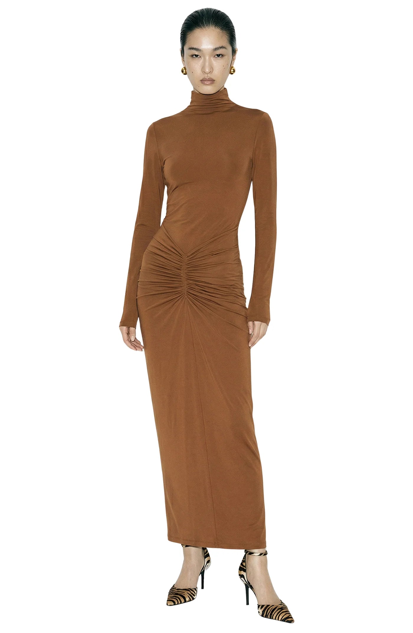 Scorpio Dress- Almond