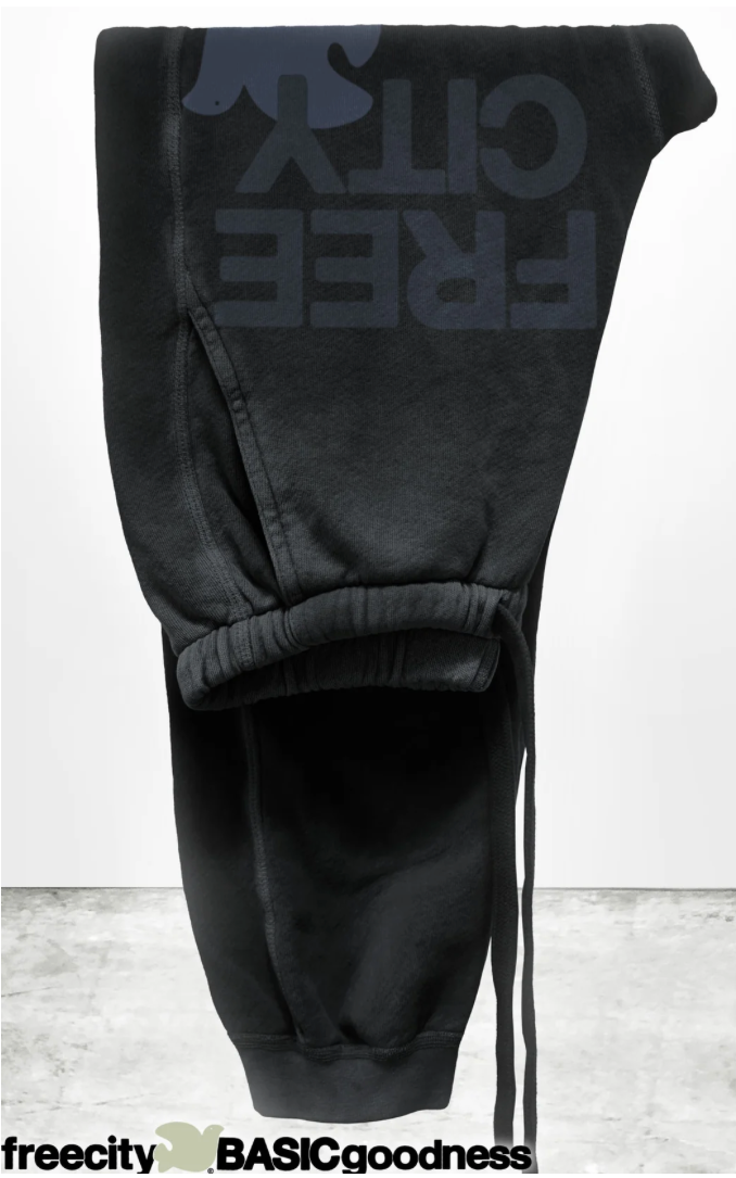 FREECITY SUNFADES pocket sweatpant - MOONSHADOW POWDER