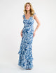 Solara Maxi Dress- Blue Crush