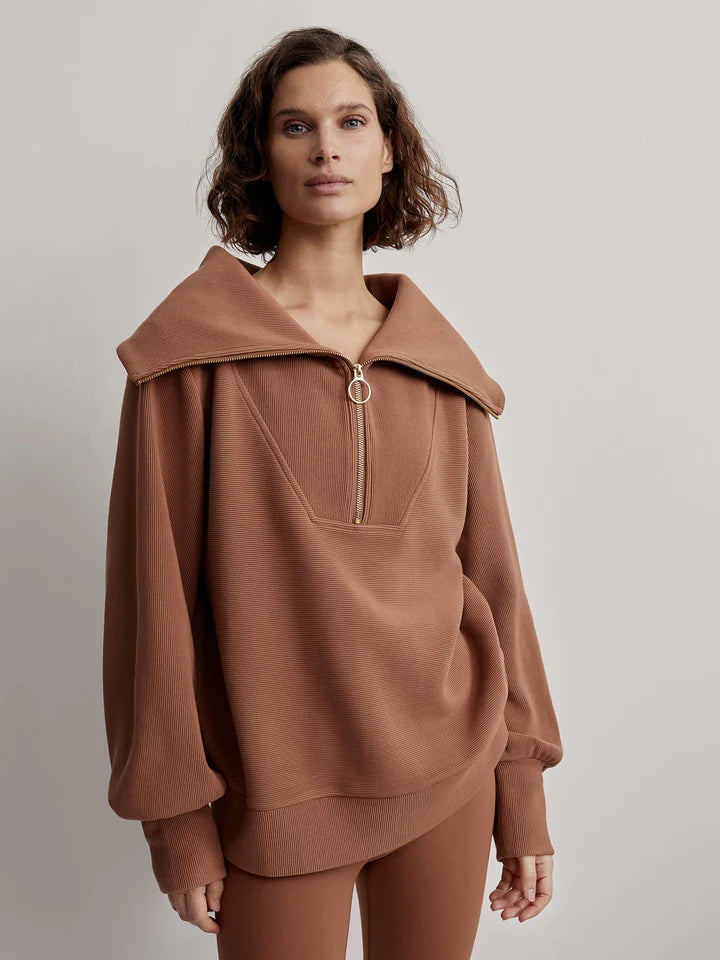 はらぺこ商店 Eve Half Zip Twill Pull over はらぺこ商店 Eve Half Zip Twill Pull over