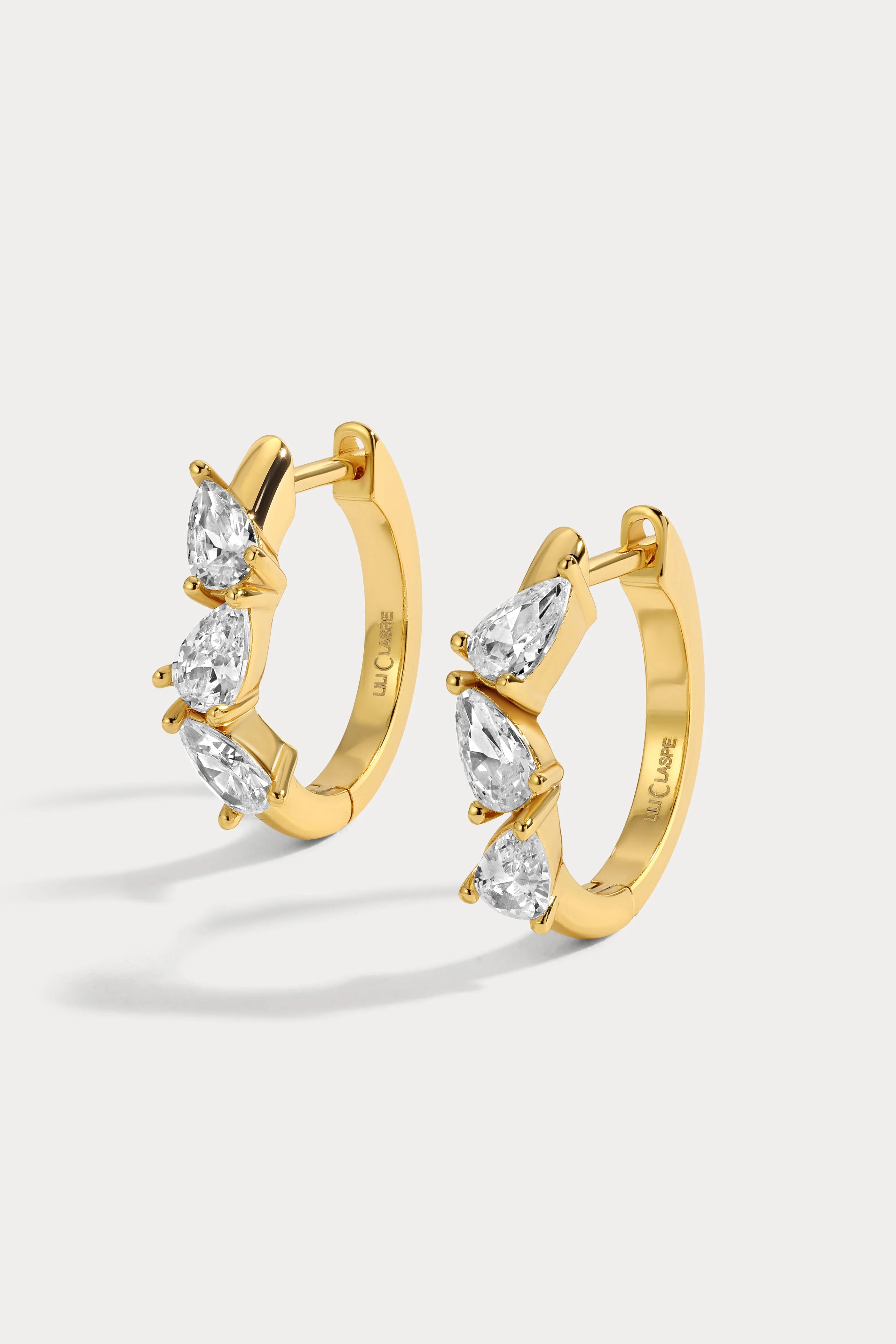 Large Bryn Hoops - Gold